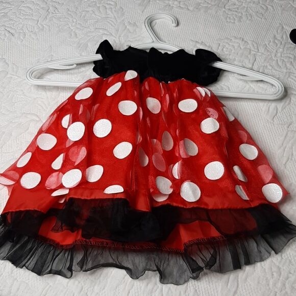 Minnie Mouse Dress with Mickey Mouse Doll - Picture 3 of 9